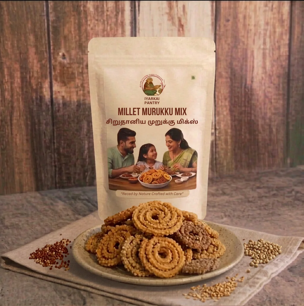 Millets Murukku (சிறுதானிய முறுக்கு)